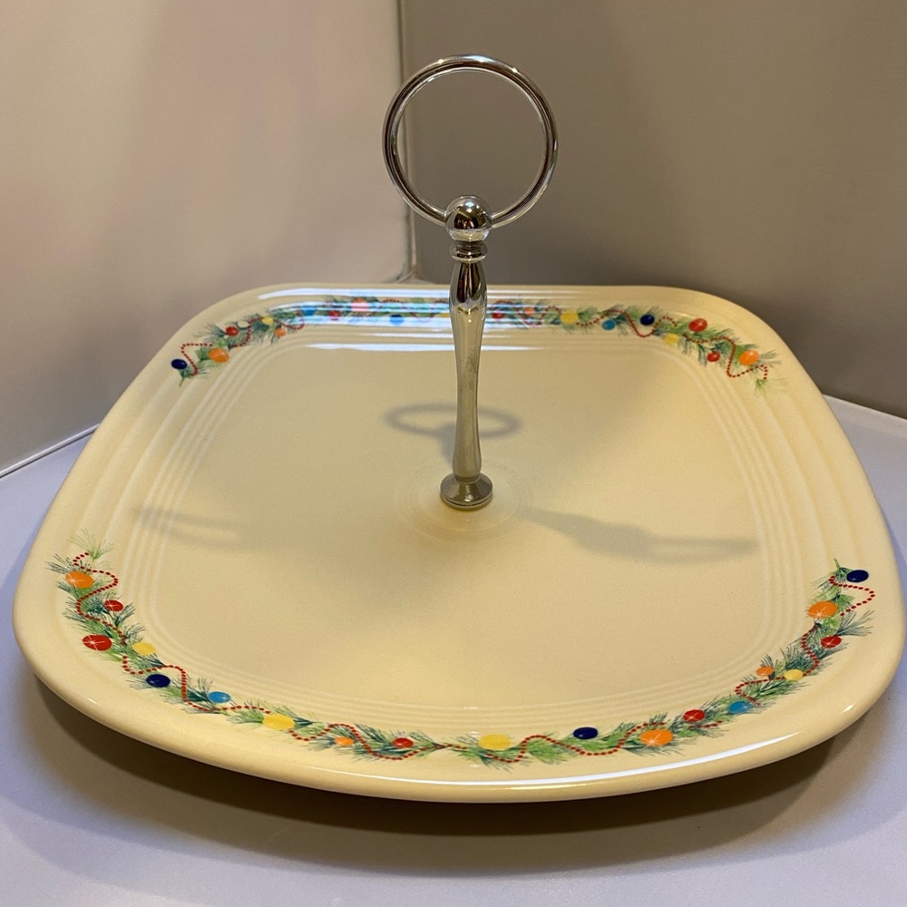 Fiestaware serving dish for yummy treats